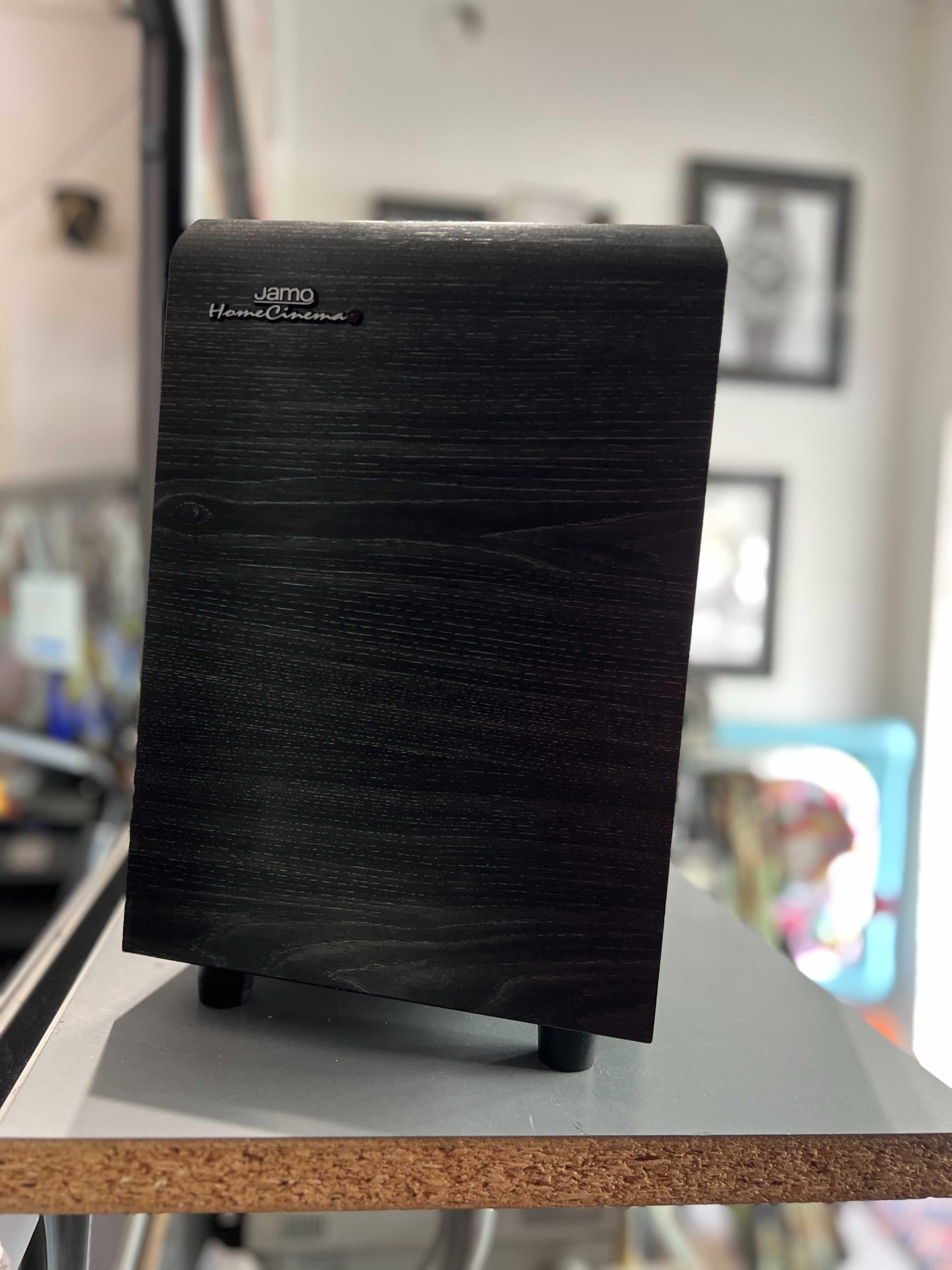 Amplituner Onkyo TX-DS747 + Zestaw kolumn 5.1 Jamo + Pilot, Super Stan