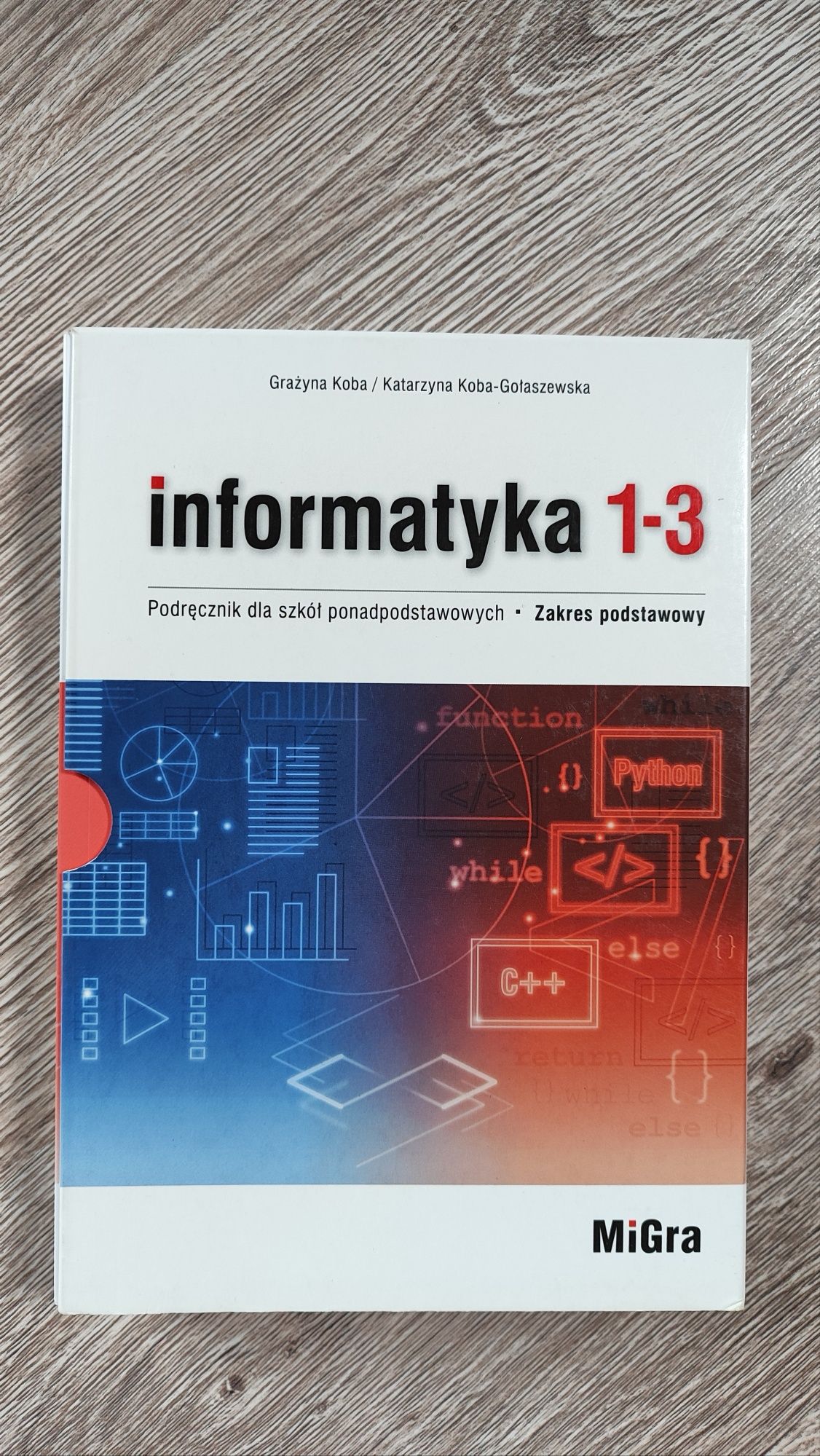 Podręczniki Informatyka 1-3 Ponadpodstawowa