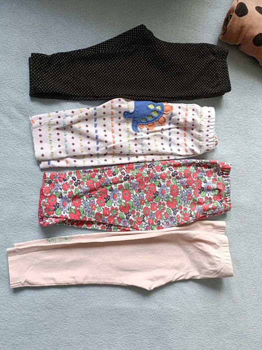 Legginsy dla dziewczynki niemowlę