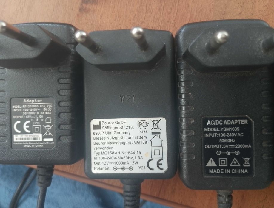 блок живлення 7.5v 9v 12v 15v