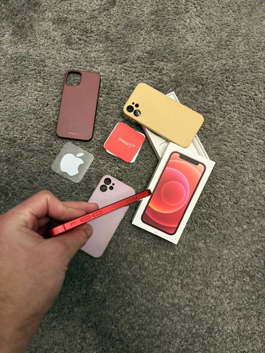 iPhone 12 mini • 64GB • 100% • Genialny stan • Pudełko + 3x Etui