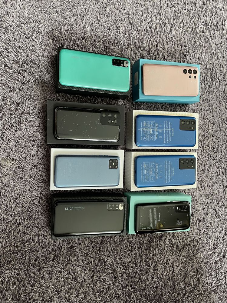 Telefony smartfony 8 szt