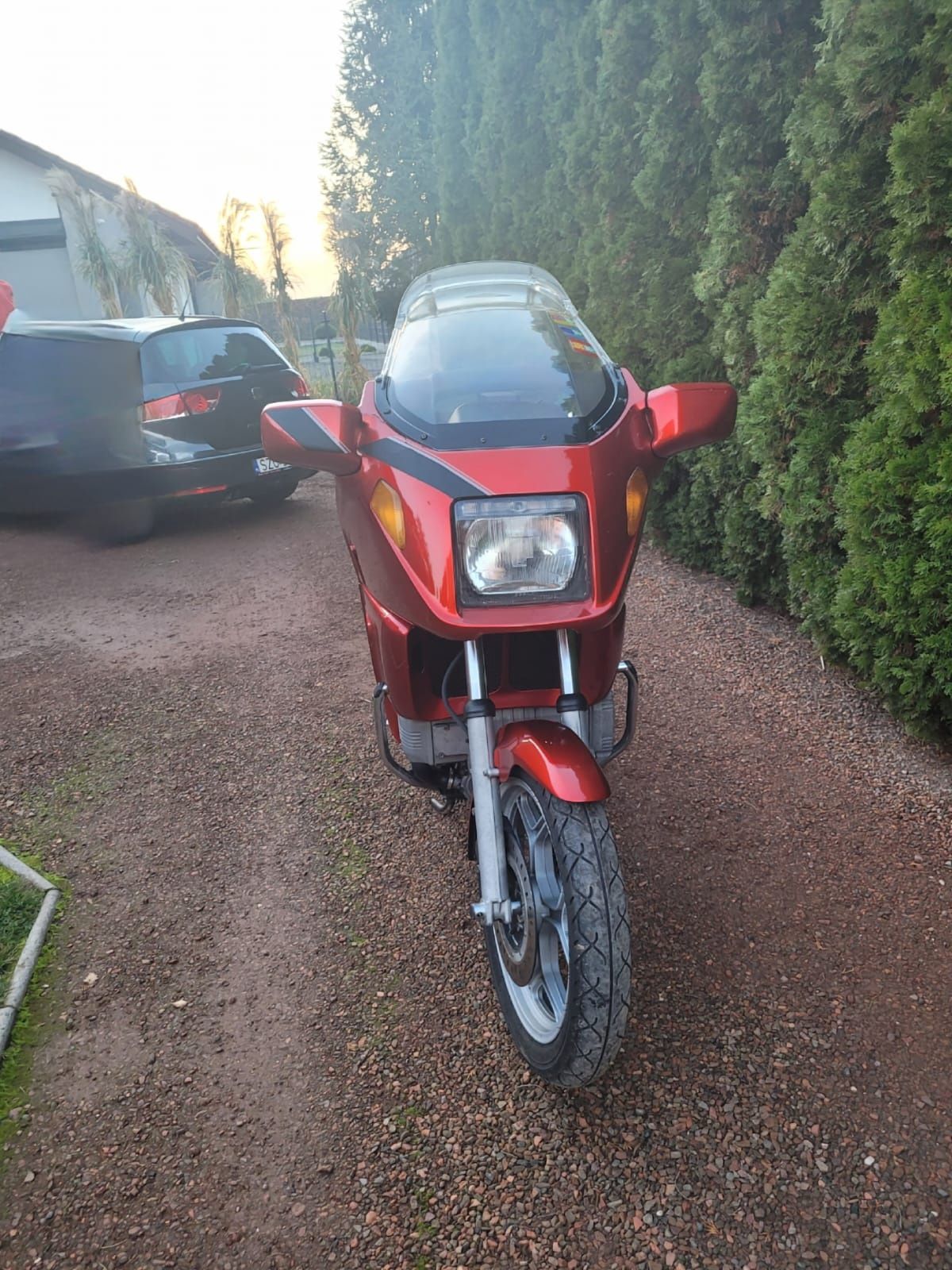 BMW K-100 całość zachowana seryjnie . Cafe racer.
