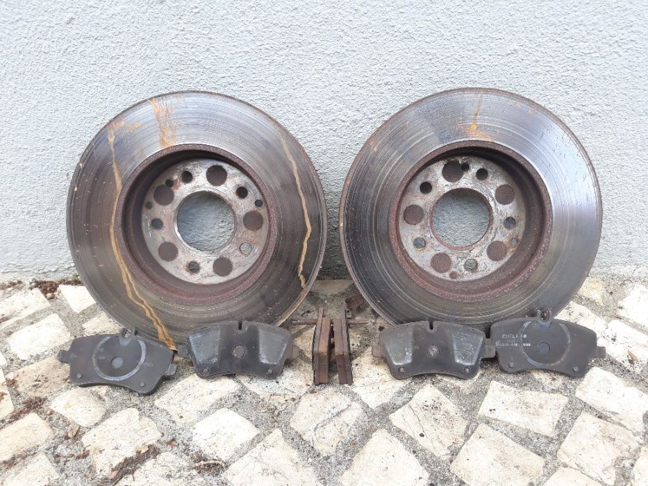 Discos e pastilhas frontais mercedes w203