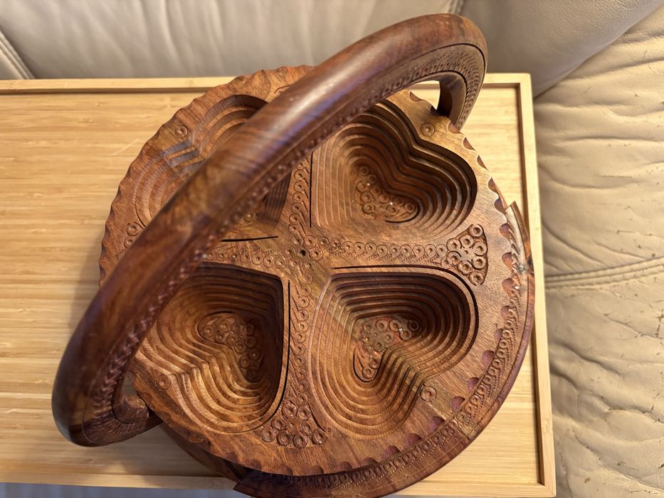 Patera rozkładana drewniana