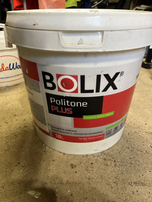 Farba silikonowa biala 18l