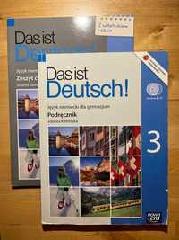 Das ist Deutsch! 3 podręcznik + zeszyt ćwiczeń (nowy!) nowa era