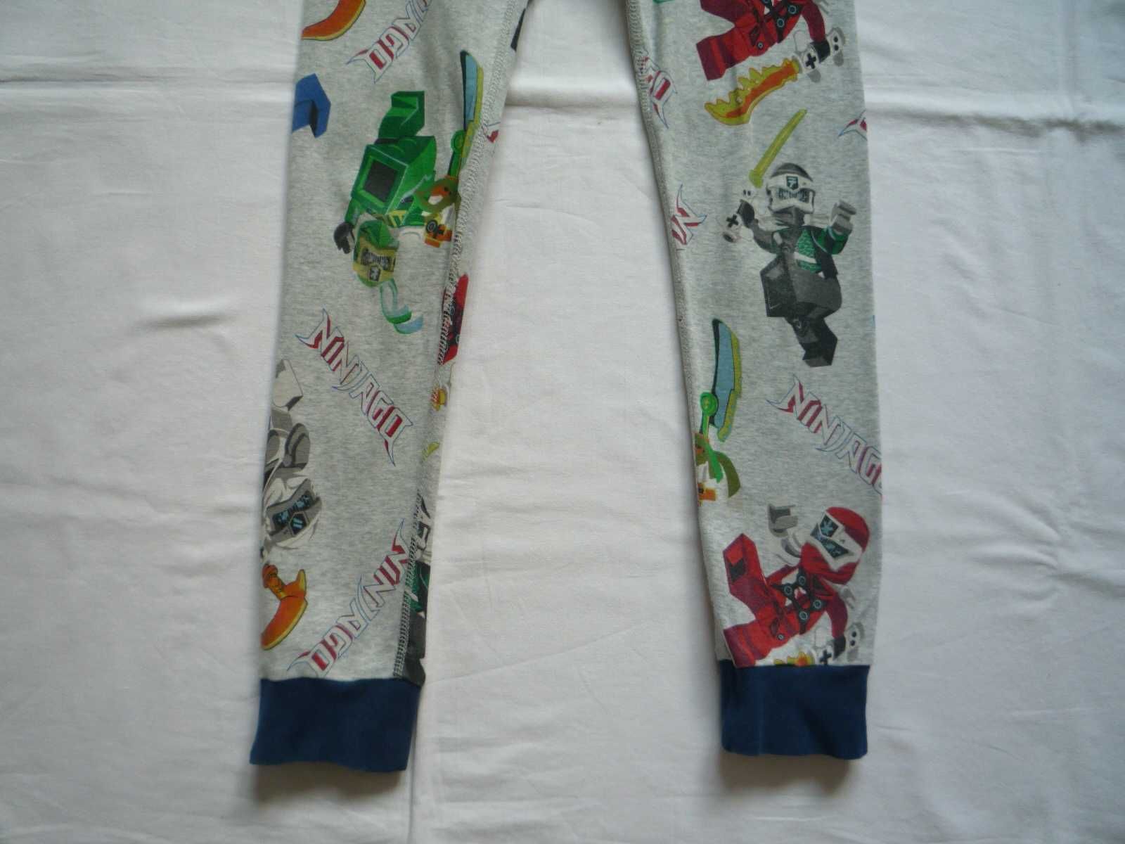 H&M 122 Lego Ninjago Spodnie od piżamy