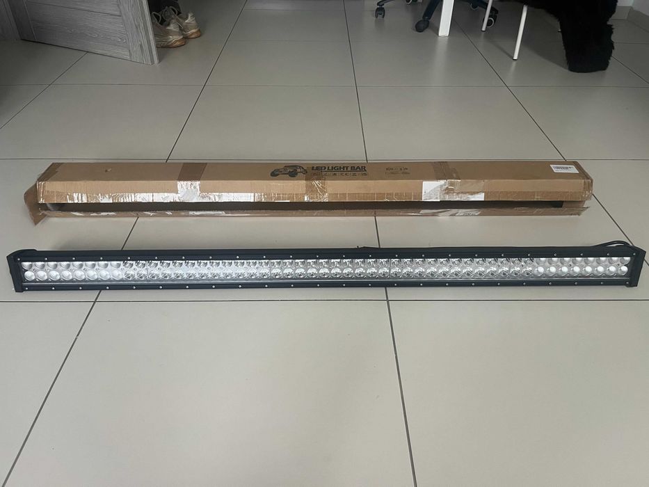 Lampa LED dalekosiężna 4x4 130cm 300W 12V 24V 6000K IP67