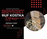 Brykiet RUF bukowy oraz pellet klasy A1, A2 - Zapewniamy transport