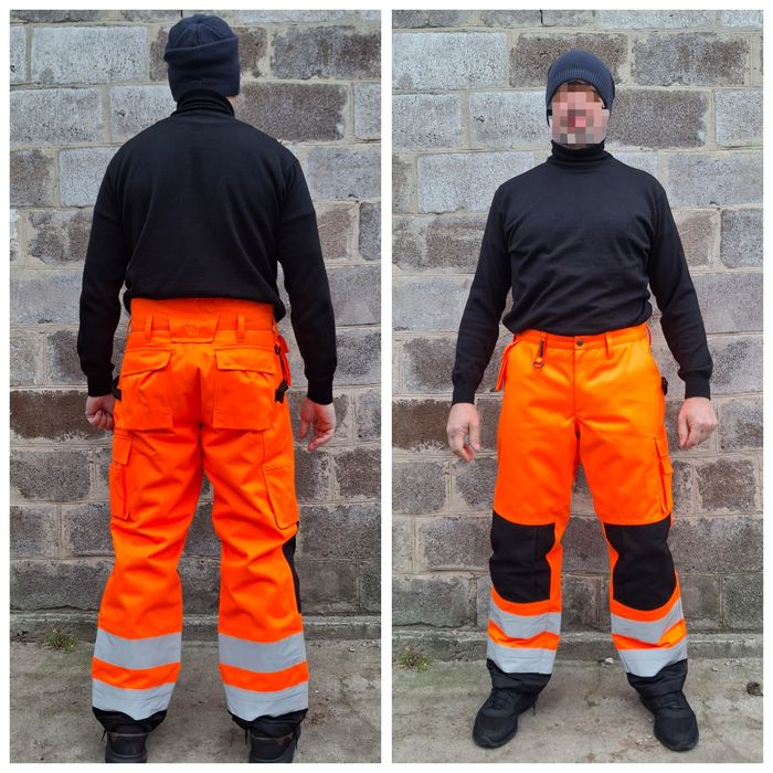 На 52 54 WORKSAFE Швеція ЗИМНИЕ брюки рабочие Kombezdnipro