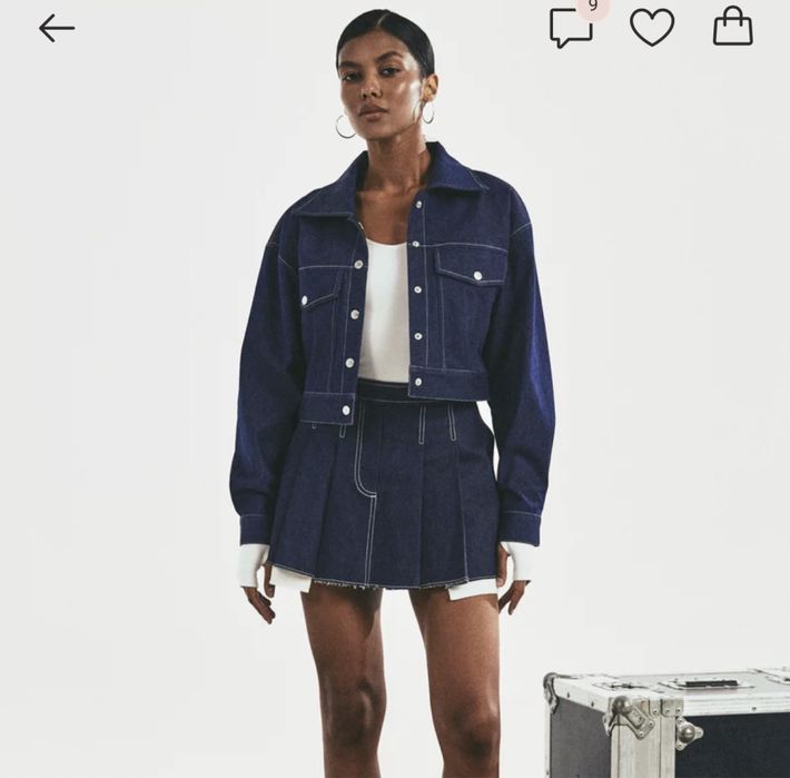 юбка-шорти джинс