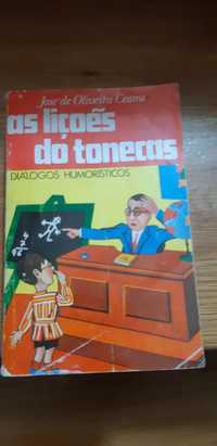 Livro as lições do Tonecas