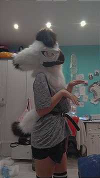 Furry Fursuit Dinomask