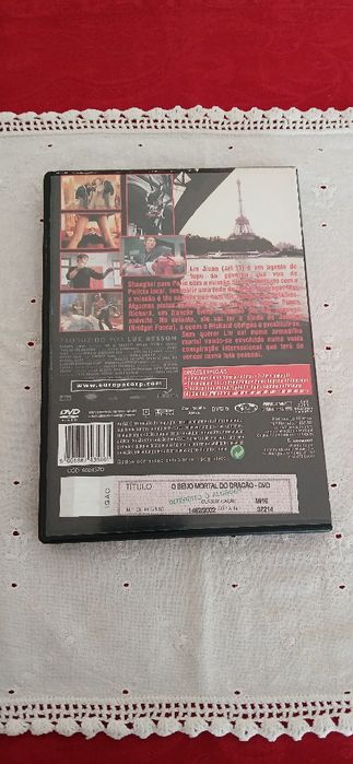 Dvd O beijo mortal do dragão, original