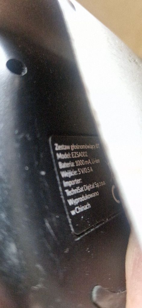 Zestaw Głośnomówiący z Mikrofonem Bluetooth Reinston EZSA002