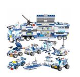Zestaw klocków klocki jednostka specjalna policji policja (762PCS)