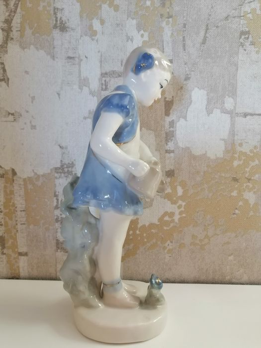Figurka porcelanowa ZSRR Lomonosow Artel Vintage