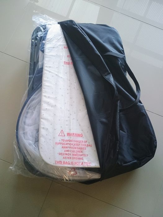 Łóżeczko turystyczne Maydolly granatowe