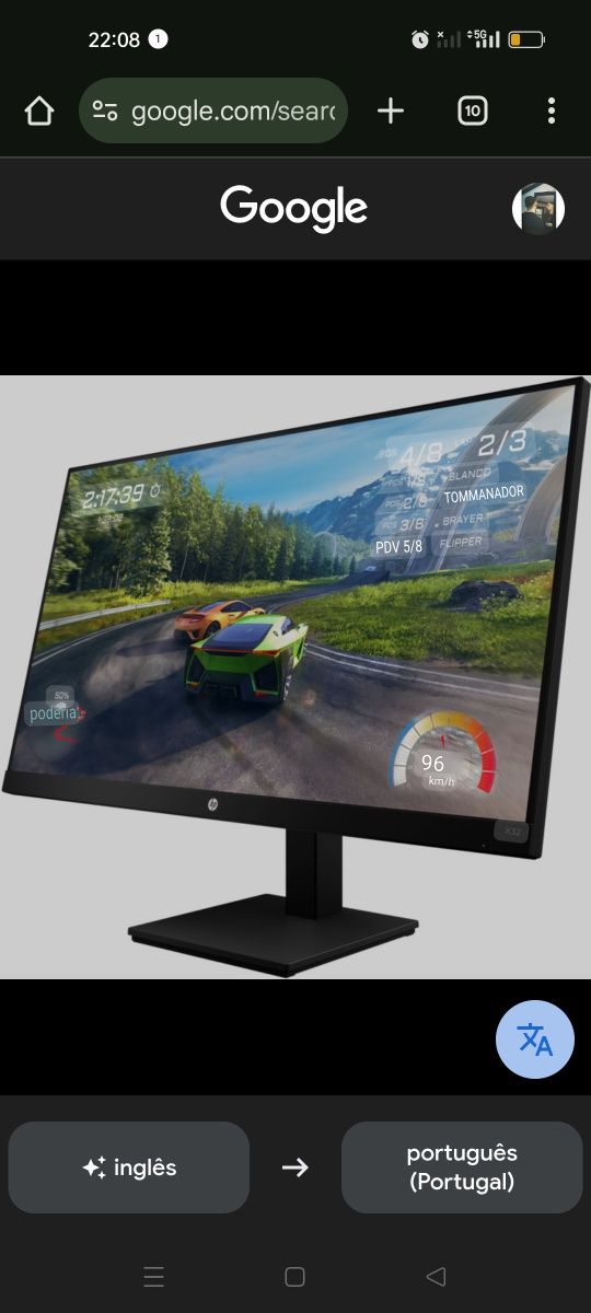 Monitor HP 32 165hz 2k