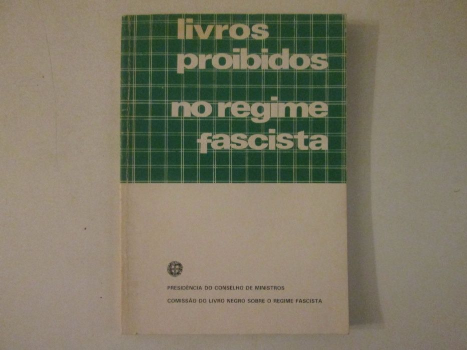 Livros proibidos no regime fascista