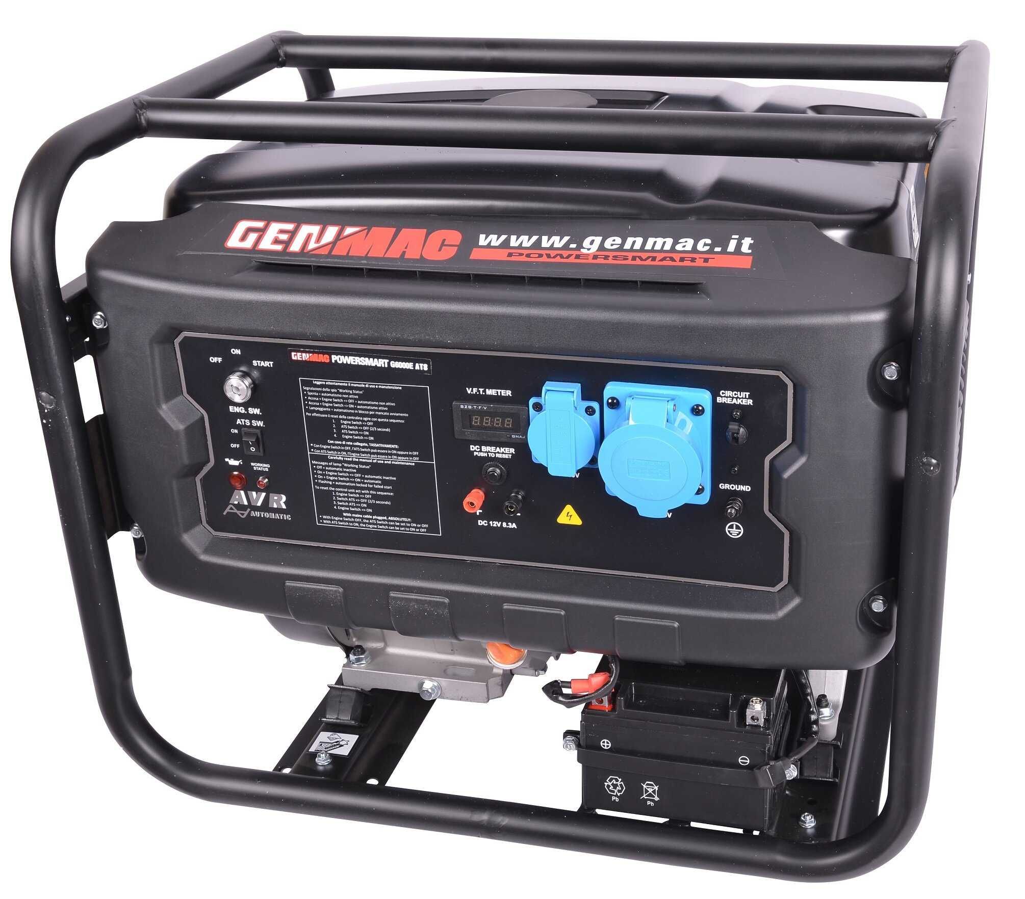 Agregat  prądotwórczy 4KW Generator GENMAC G4000