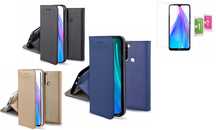 Etui Smart Magnet do Xiaomi Redmi Note 8T + Szkło Hartowane