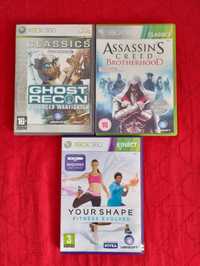 3 gry na Xbox 360