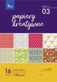 Papiery kreatywne a3 16 kartek nr 03 kb031 - 03