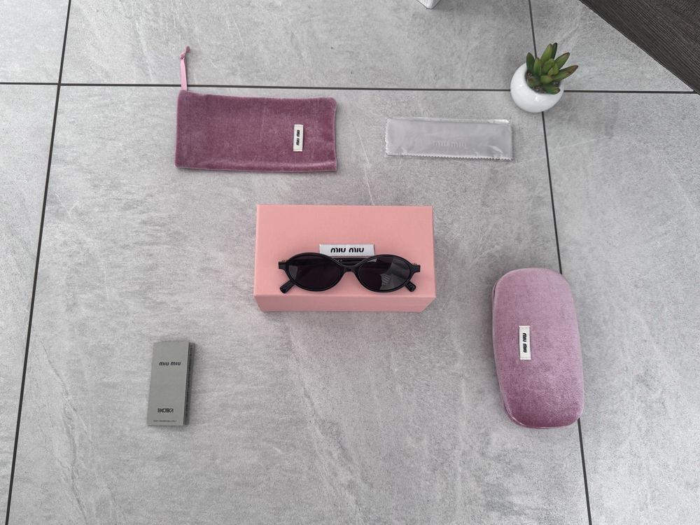 Okulary Przeciwsloneczne Filtr UV Zestaw Sloneczne Miu Miu
