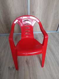 Sprzedam krzesełko dla dzieci ogrodowe czerwone
