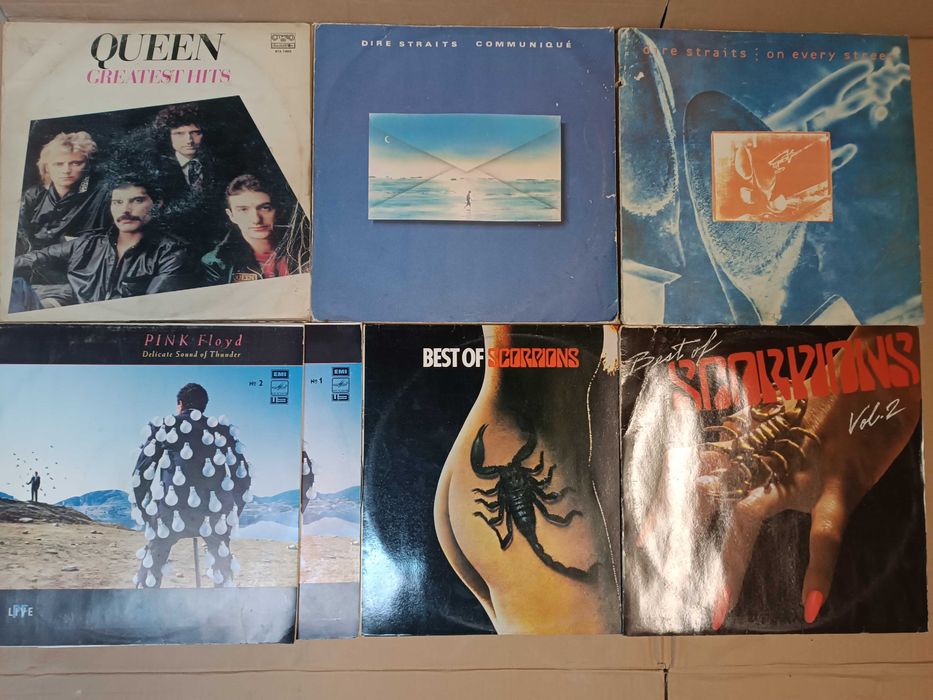 Пластинки виниловые рок зарубежный