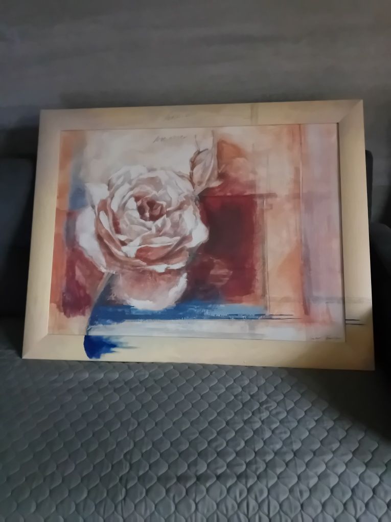 Obraz w pięknej ramie