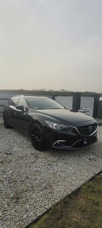 Mazda 6 2.2 d skyaktive plus , Navi i -eloop , skóra Pdc hak śliczna