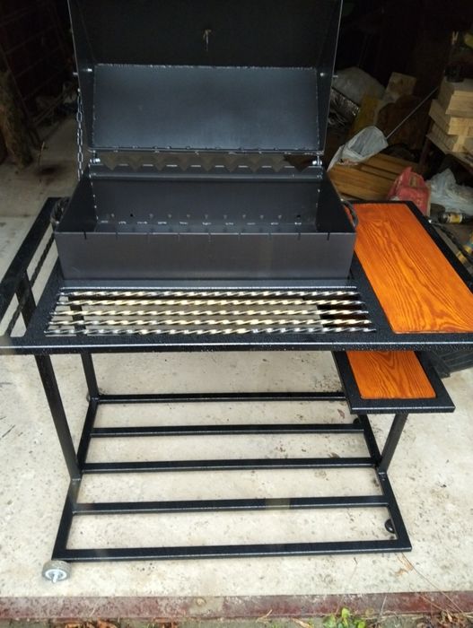 Мангал 4мм з кришкою