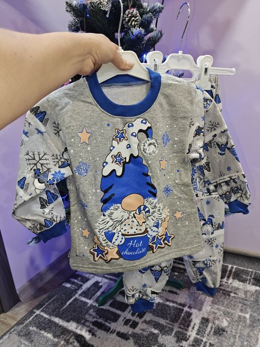 Новорічна піжамка на хлопчика дівчинку