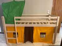 Łóżko piętrowe dla dziecka 87x110x188