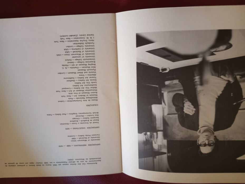 Bartolomeu Cid dos Santos Catálogo da Exposição  na Galeria 111, 1970
