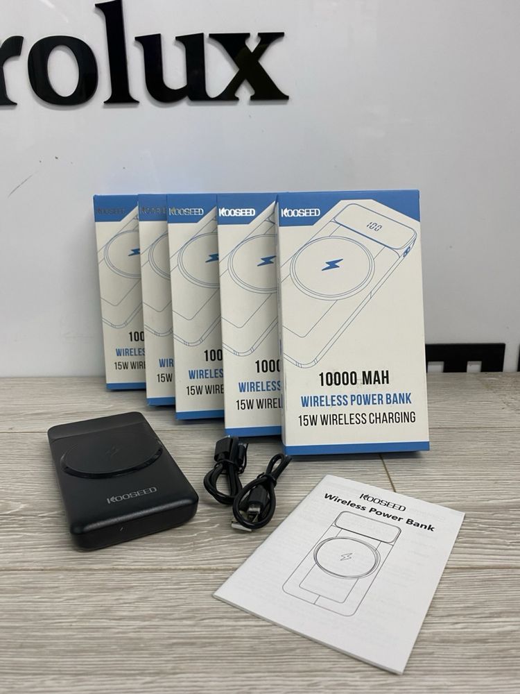Павербанк 10000mAh Koossed бездротовий