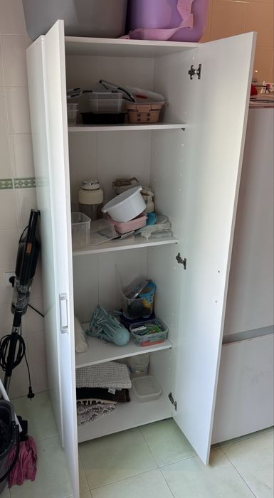Armario multiuso branco