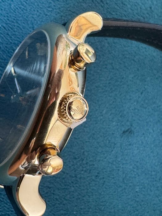 Zegarek męski Emporio Armani Luigi gold black AR1917 Nowy