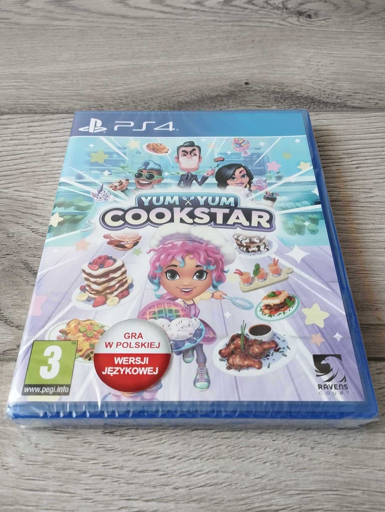 Nowa Gra Yum Yum Cookstar Polska Wersja PS4/PS5 Playstation