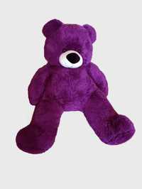 Большой медведь Мягкая игрушка 1м Фиолетовый Сиреневый