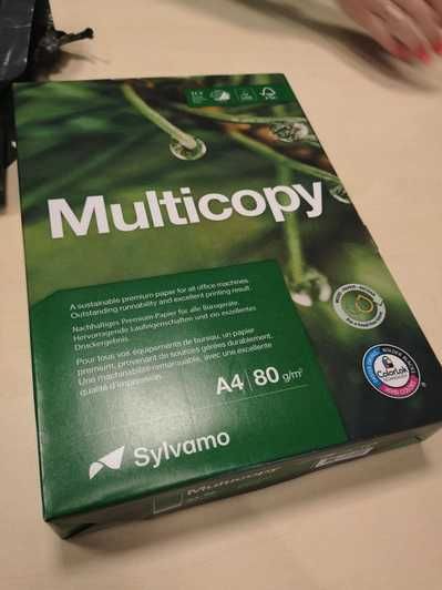 Папір Multicopy A4 80 г/м2, 500 арк.
