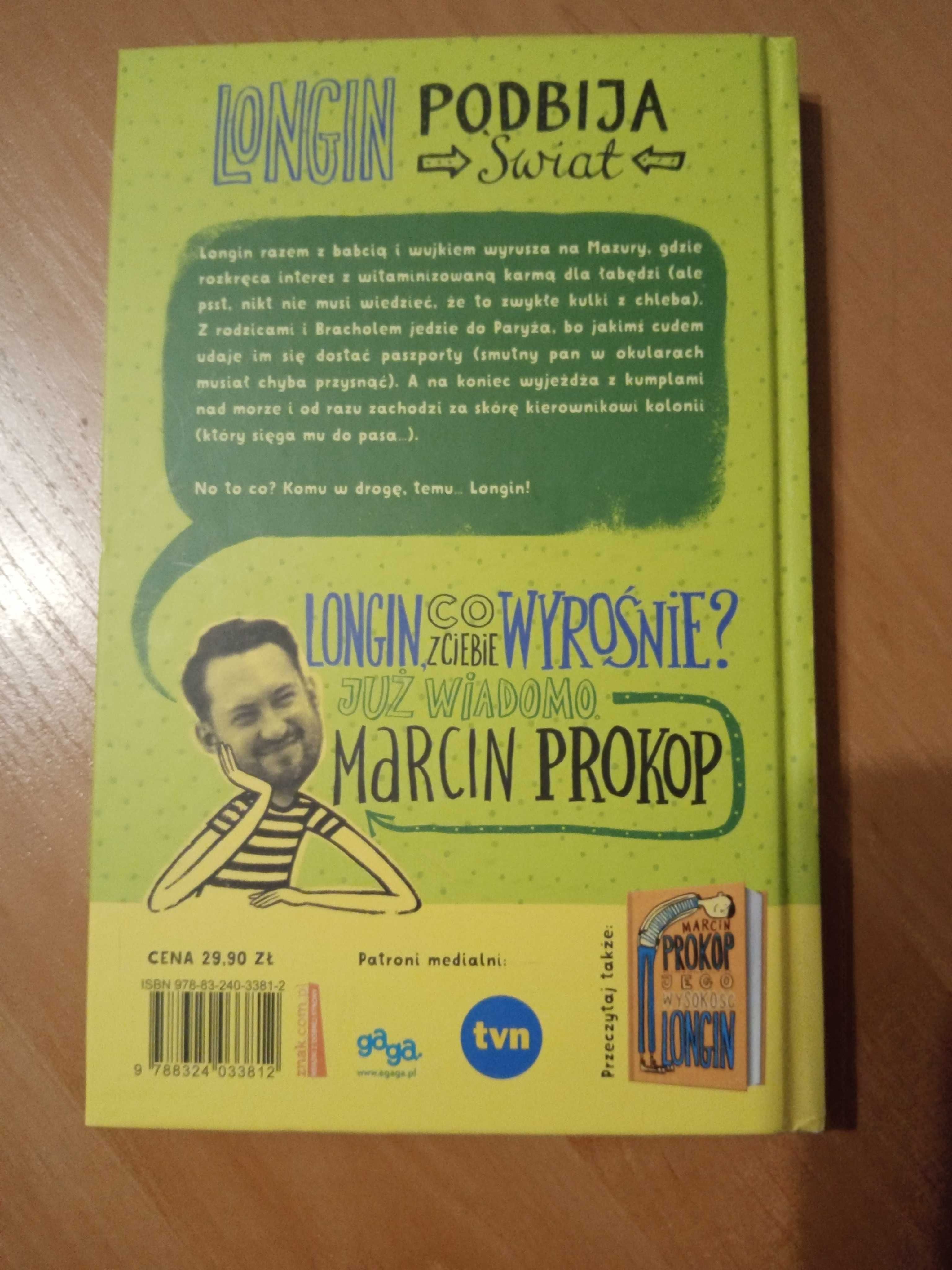 Książki Marcin Prokop 2 sztuki