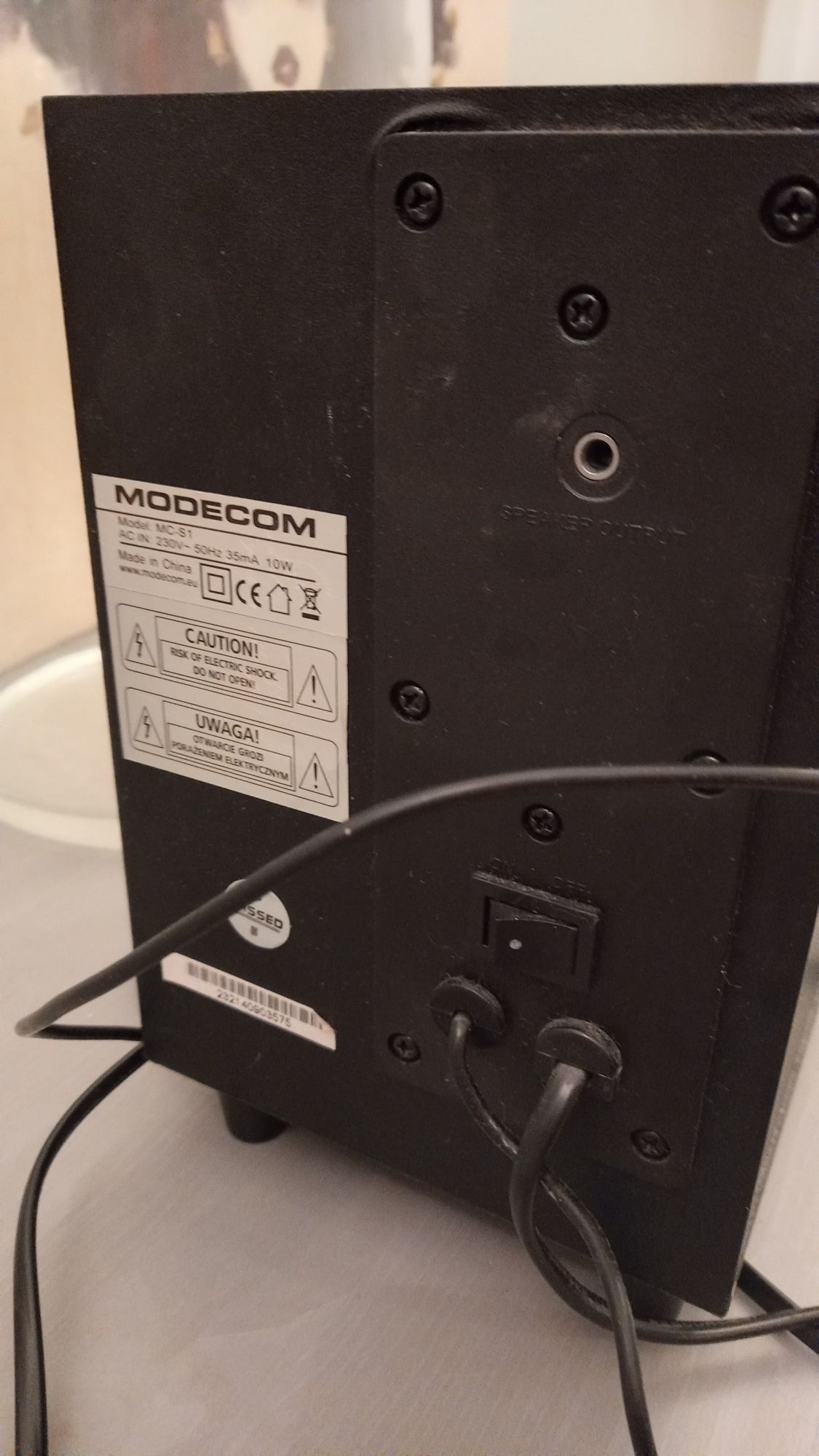 Glosnik modecom duzy Stan b dobry Mc-S1