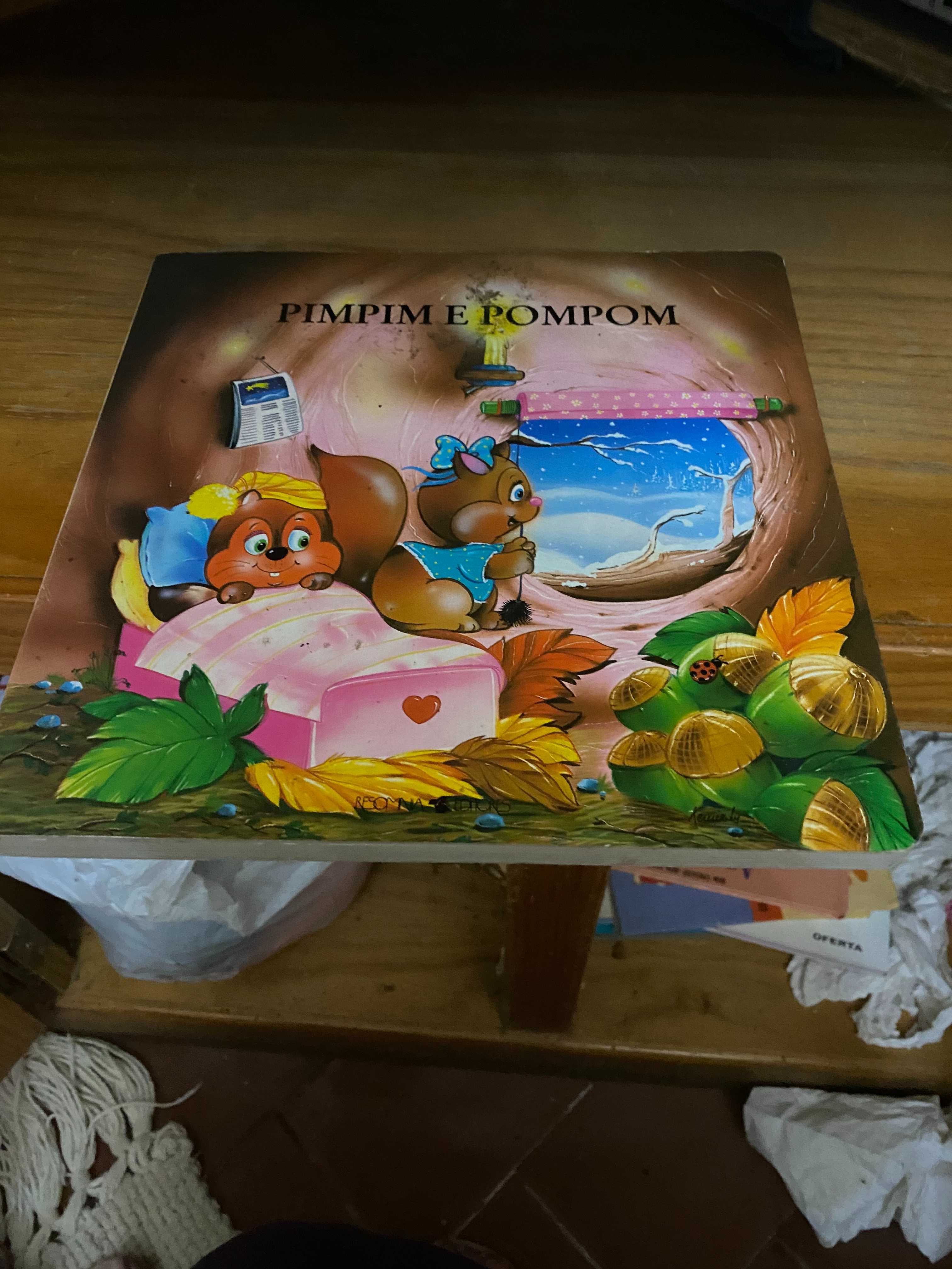 livro pimpim e pompom