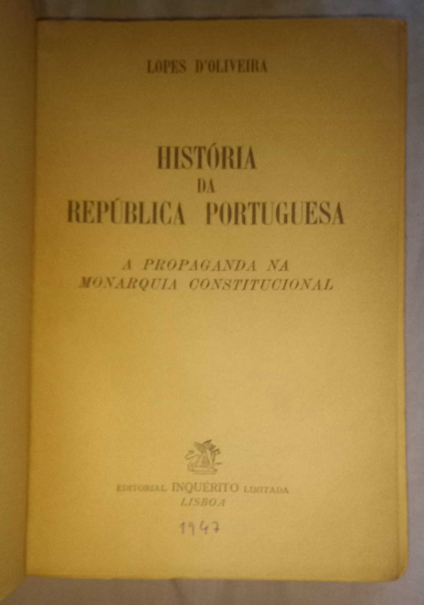 História República Portuguesa  propaganda na Monarquia Constitucional