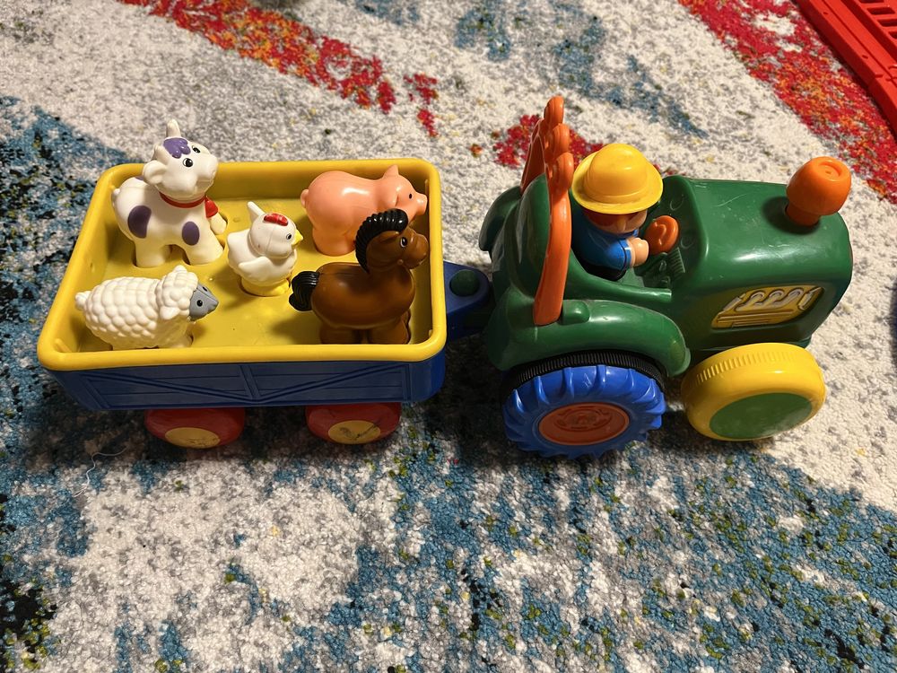 Іграшка трактор фермера з тваринами Kiddieland