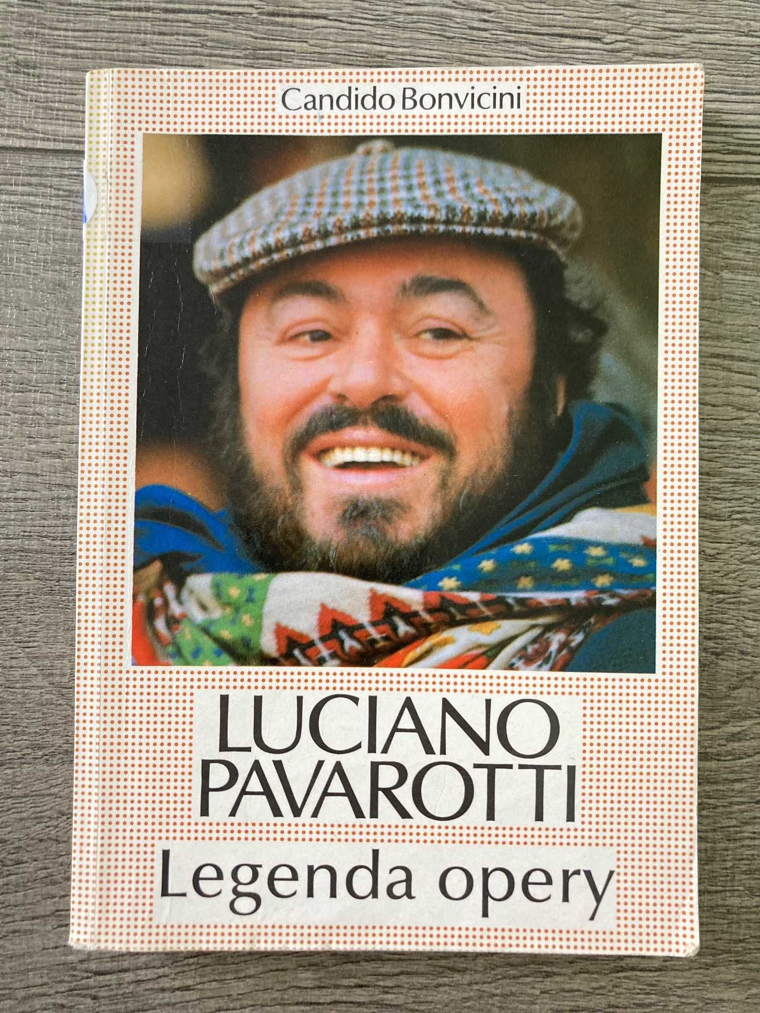 Książka Luciano Pavarotti Legenda opery Candido Bonvicini